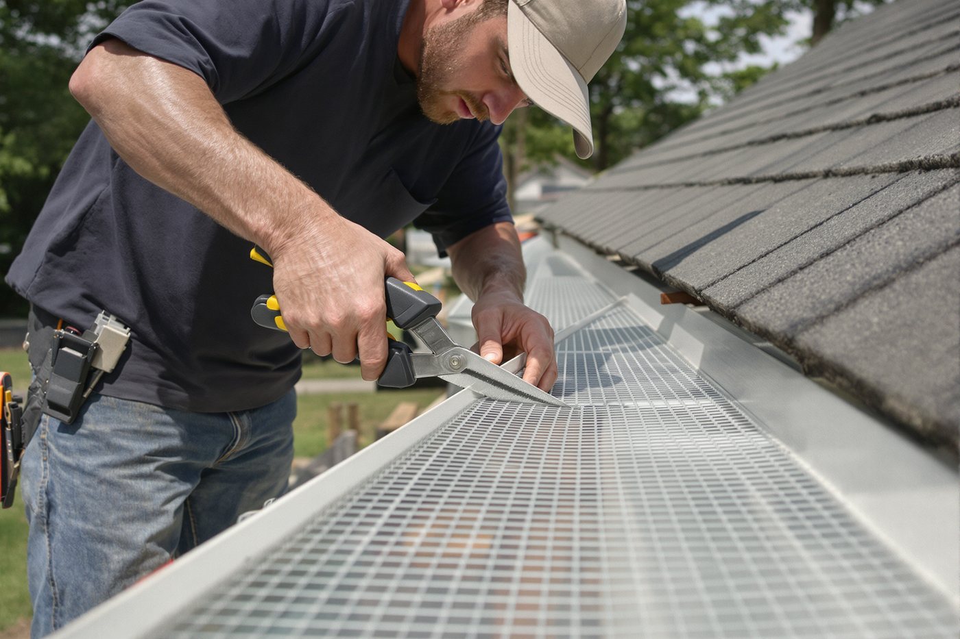 Cutting guard panels